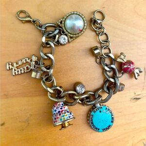 Bday themed charm bracelet